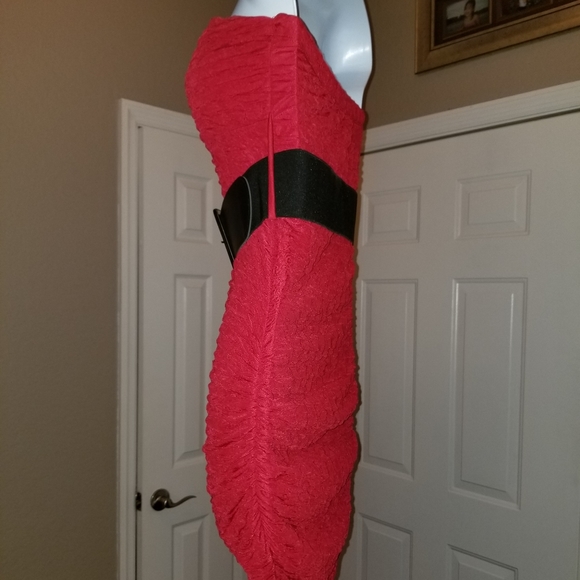 Red Mini  Dress - Picture 6 of 14